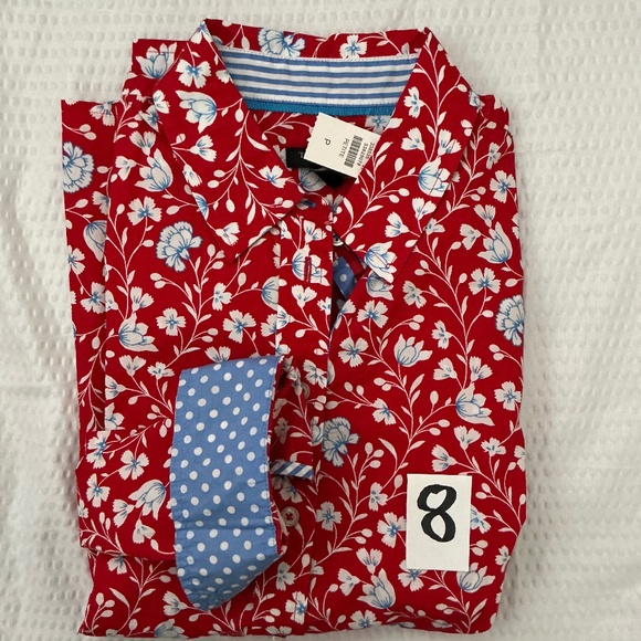 Talbots Modern Classic Button Front Shirt-long sleeve - Picture 9 of 16